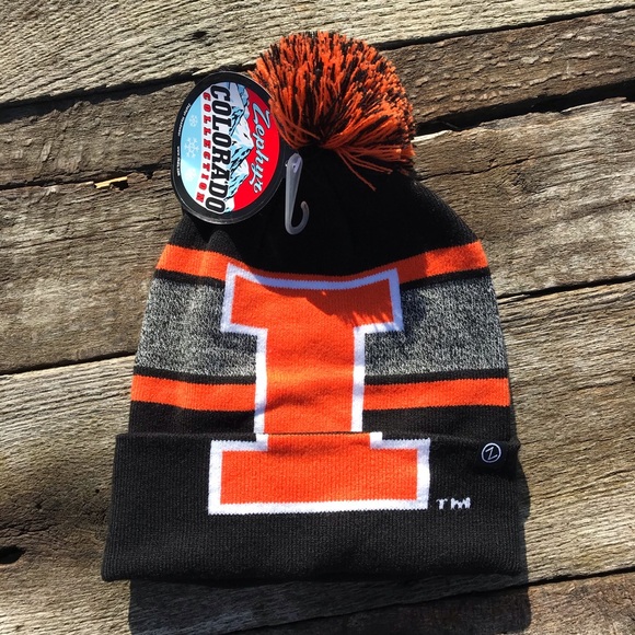 Zephyr Other - Zephyr Illinois Fighting Illini Pom Pom Beanie NWT